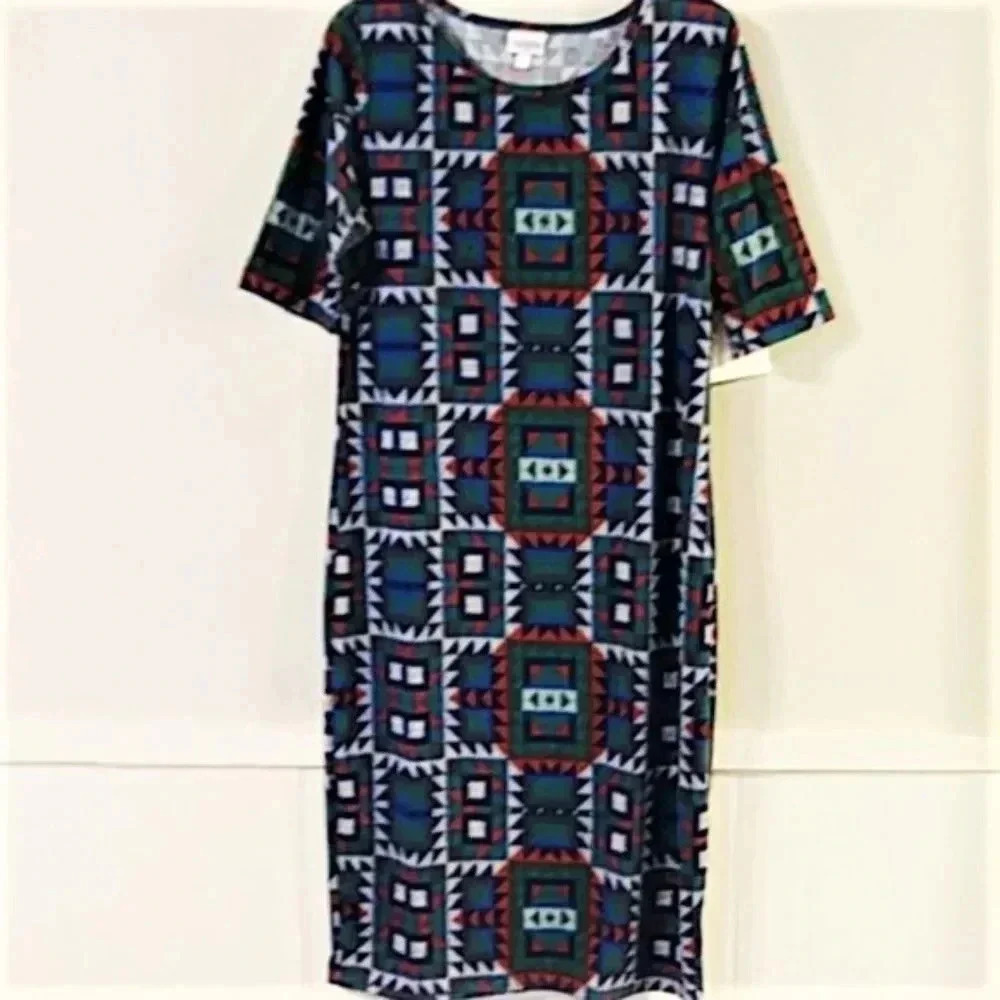 Lularoe Julia Print‎ dress, NWT